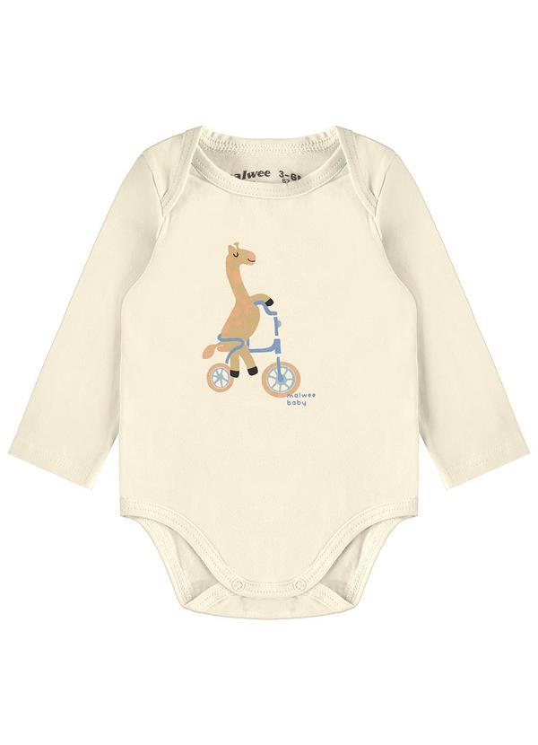 Malwee Kids - Body Infantil Girafa Off White 1