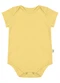 Elian - Body Infantil Unissex Básico Elian Branco - variação: Amarelo