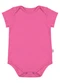 Elian - Body Infantil Unissex Básico Elian Branco - variação: Rosa
