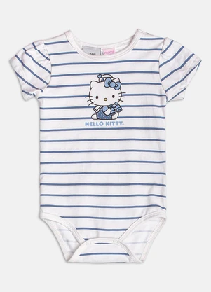 Momi - Body Listrado da Hello Kitty - MOMI