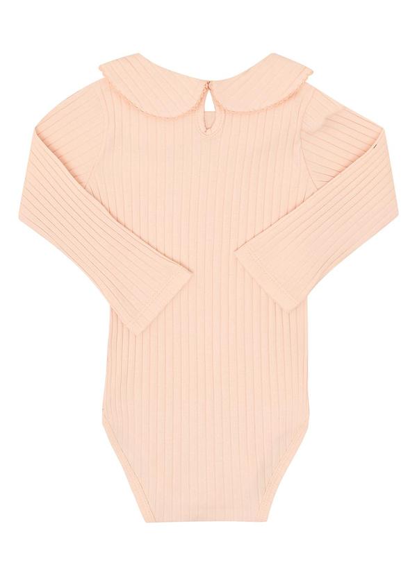 Pulla Bulla - Body Malha Canelada Rosa 3