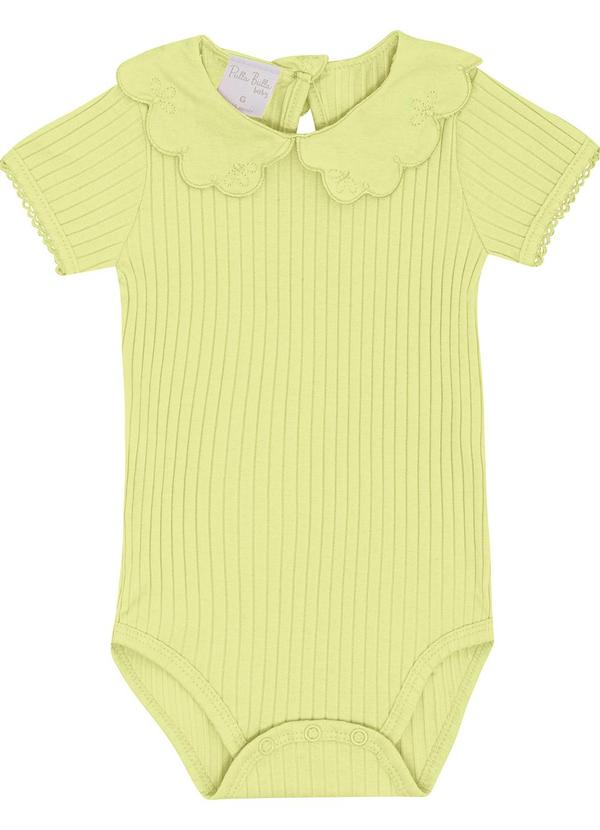 Pulla Bulla - Body Malha Canelada Verde