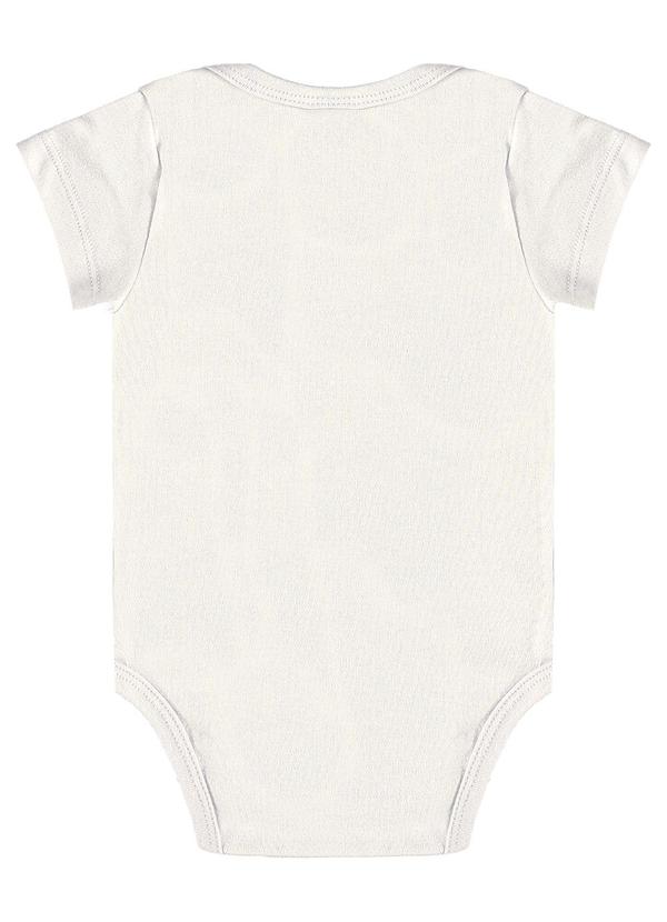 Guloseima - Body Manga Curta Básico Unissex Bege 2