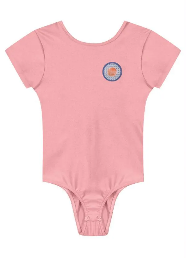 Lilica Ripilica - Body Manga Curta Malha Menina Rosa