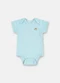 Up Baby - Body Manga Curta Unissex para Bebê Rosa - variação:  