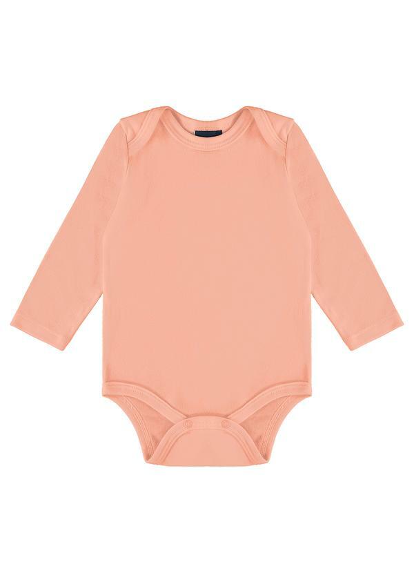 Guloseima - Body Manga Longa Básico Unissex Laranja