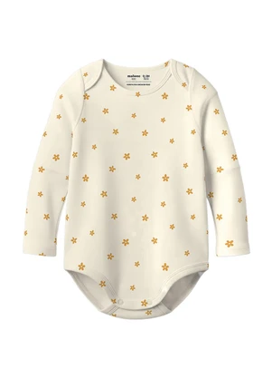 Malwee Kids - Body Margaridas Off White - MALWEE KIDS