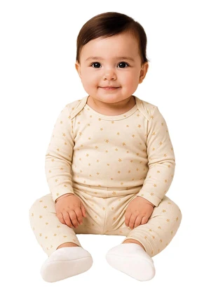 Malwee Kids - Body Margaridas Off White - MALWEE KIDS