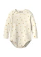 Malwee Kids - Body Floral Amarelo - variação: Off White
