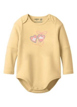 Malwee Kids - Body Medalha de Coração Amarelo - MALWEE KIDS
