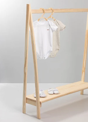 Bugbee - Body Minimal Bebê em Suedine Branco - BUGBEE