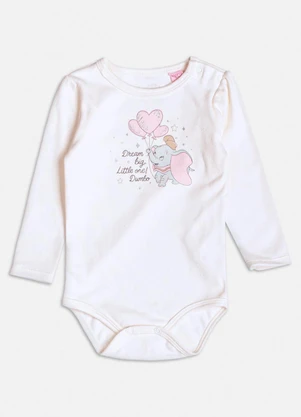 Momi - Body Off White do Dumbo Branco - MOMI