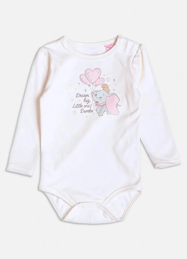 Momi - Body Off White do Dumbo Branco