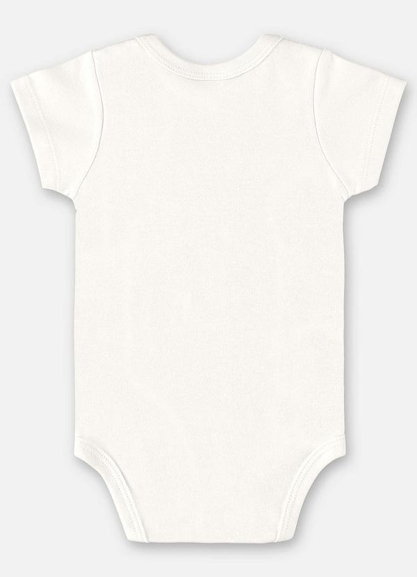 Up Baby - Body para Bebê Menina em Suedine Bege 2