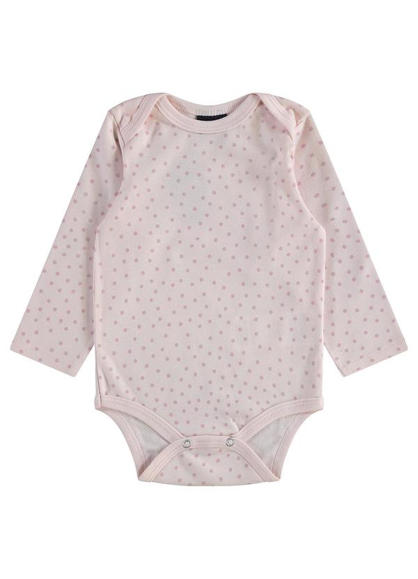 Guloseima - Body para Bebê Menina em Suedine Rosa
