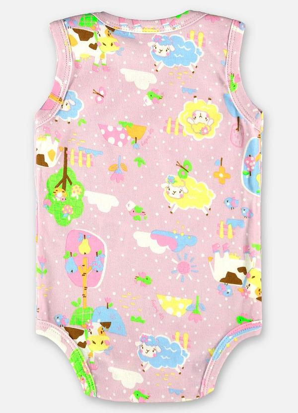 Up Baby - Body para Bebê Menina em Suedine Roxo 2