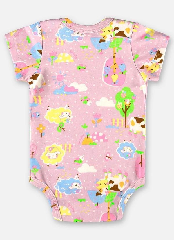 Up Baby - Body para Bebê Menina em Suedine Roxo 2