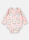 Up Baby - Body para Bebê Menina Estampado Rosa - variação:  