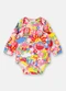 Up Baby - Body para Bebê Menina Estampado Rosa - variação:  