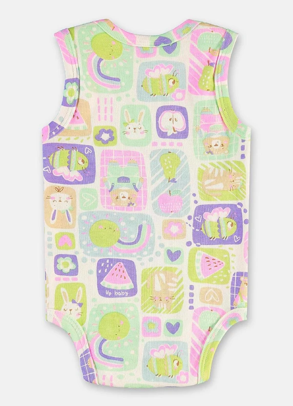 Up Baby - Body Regata Suedine Branco 2