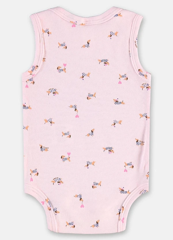 Up Baby - Body Regata Suedine Rosa 2
