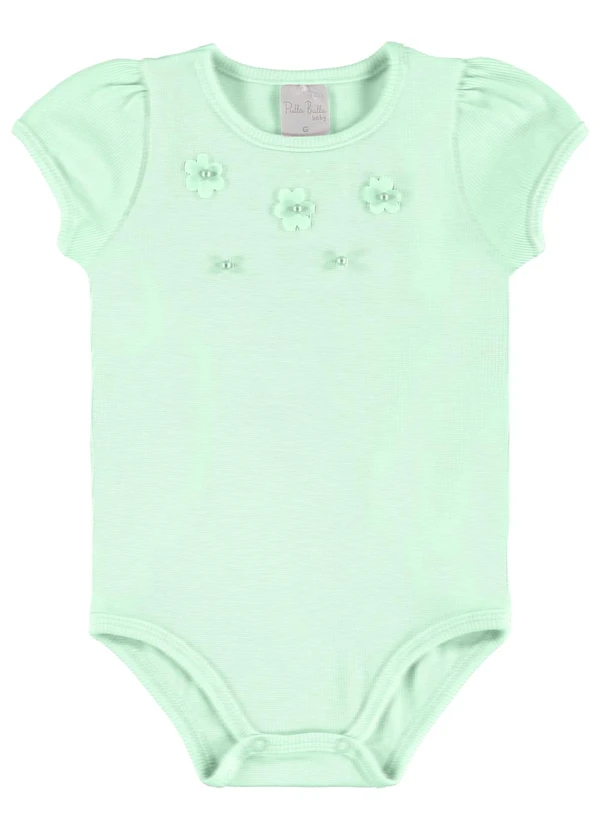 Pulla Bulla - Body Ribana com Elastano Leve Verde
