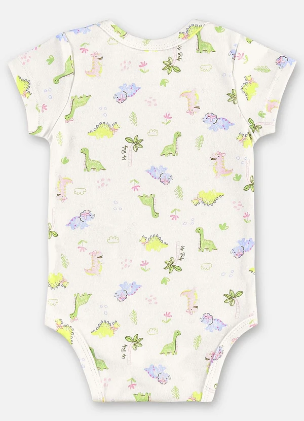 Up Baby - Body Suedine Bebê Menina Bege 2