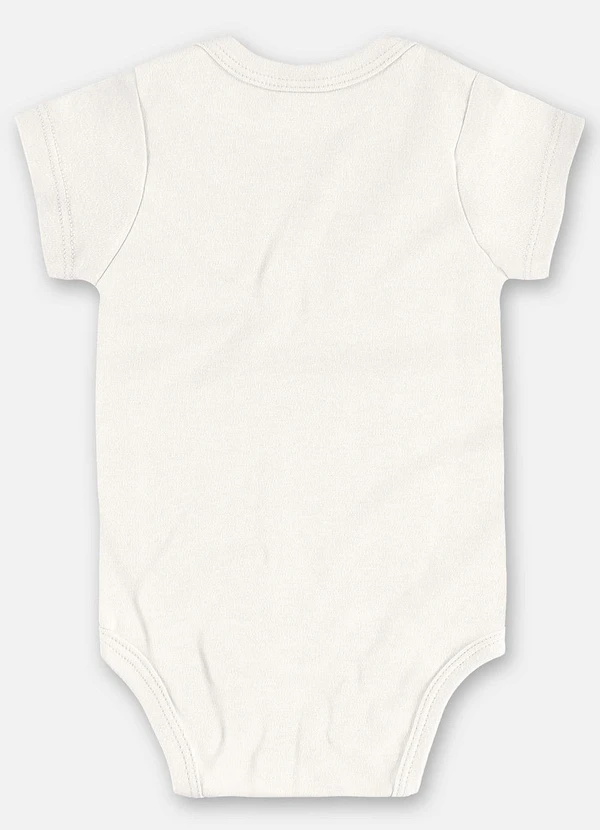 Up Baby - Body Suedine Bebê Menina Bege 3