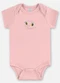 Up Baby - Body Suedine Bebê Menina Rosa - variação: Rosa