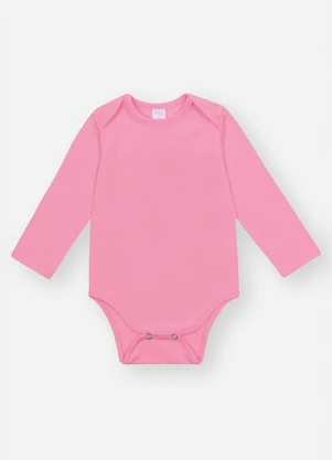 Abrange - Body Térmico Bebê Menina Rosa - ABRANGE