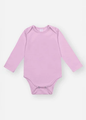 Abrange - Body Térmico Bebê Menina Rosa - ABRANGE