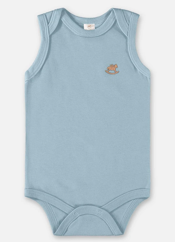 Up Baby - Body Unissex para Bebê Azul