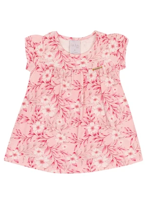 Pulla Bulla - Body Vestido Cotton Leve Rosa - PULLA BULLA