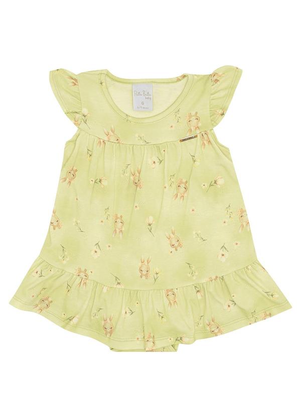 Pulla Bulla - Body Vestido Cotton Leve Verde