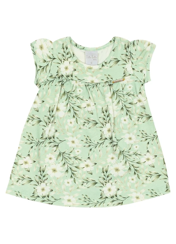 Pulla Bulla - Body Vestido Cotton Leve Verde