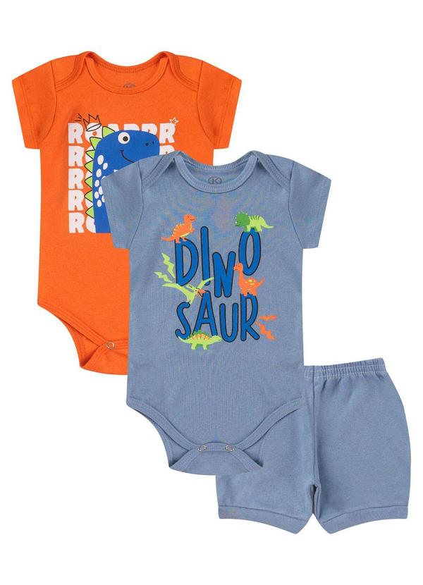Rovitex - Kit Body Infantil Curto 3 Peças