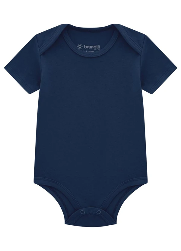 Brandili - Kit de Bodies Bebê Unissex Azul 3