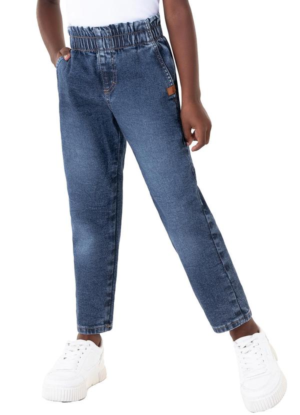 Malwee Kids - Calça Azul Slouchy Jeans Menina
