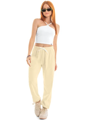 Gloss - Calça Básica Infantil Amarelo - GLOSS