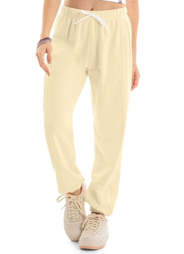 Gloss - Calça Básica Infantil Amarelo