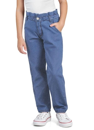 Fkn Play Denim - Calça Clochard Jeans Medio - FKN PLAY DENIM