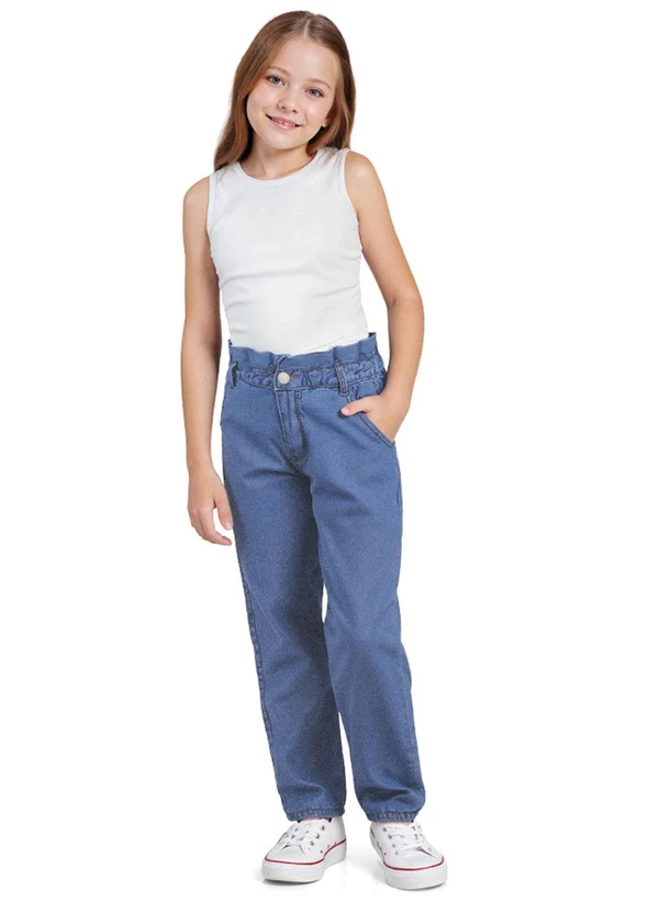 Fkn Play Denim - Calça Clochard Jeans Medio 3