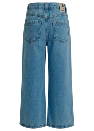 Brandili - Calça em Jeans com Bolsos Azul - BRANDILI