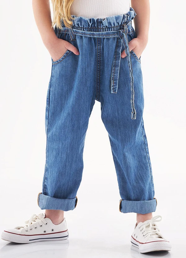 Up Baby - Calça Infantil Clochard Azul Marinho 3