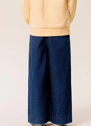 Bugbee - Calça Infantil em Jeans Leve Azul - BUGBEE