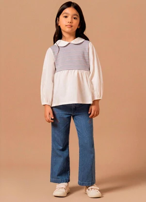 Bugbee - Calça Infantil Jeans Azul - BUGBEE