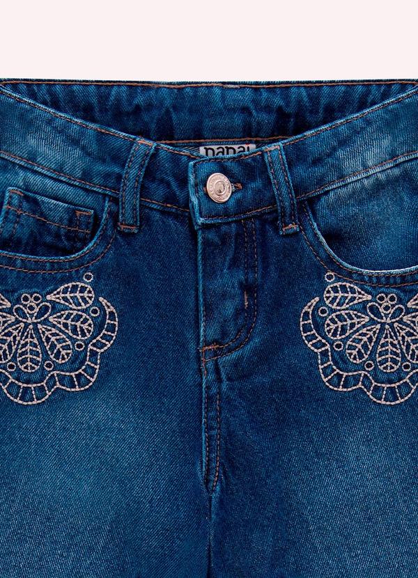 Nanai - Calça Infantil Menina Jeans Jeans 6