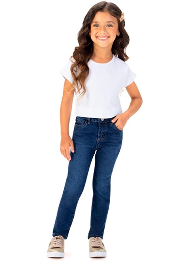 Milon - Calça Infantil Menina Jeans 2