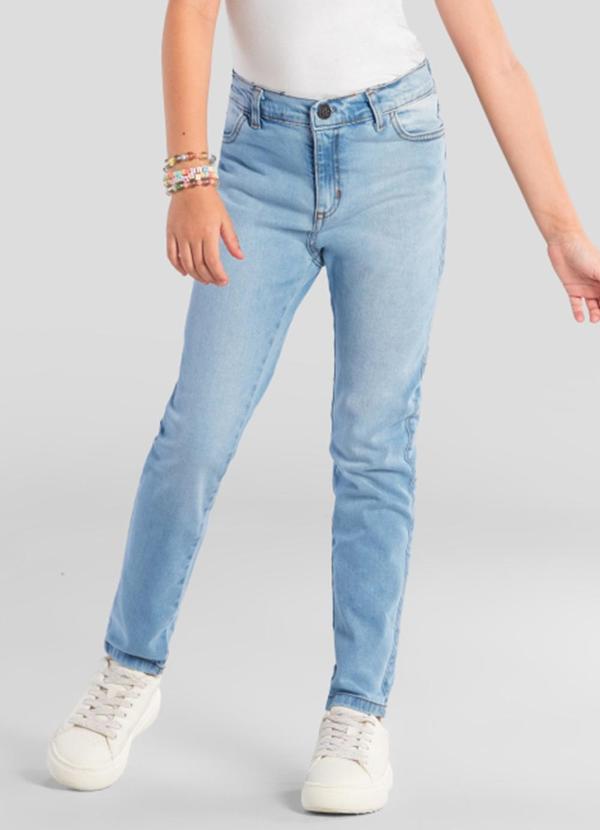 Brandili - Calça Jeans Comfort Menina Azul