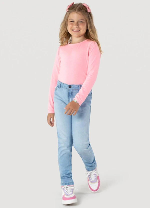 Brandili - Calça Jeans Comfort Menina Azul 2